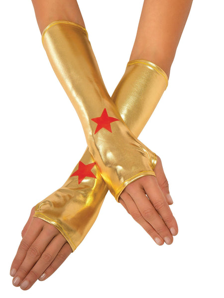 Girls' Gold DC Comics Wonder Woman Gauntlets