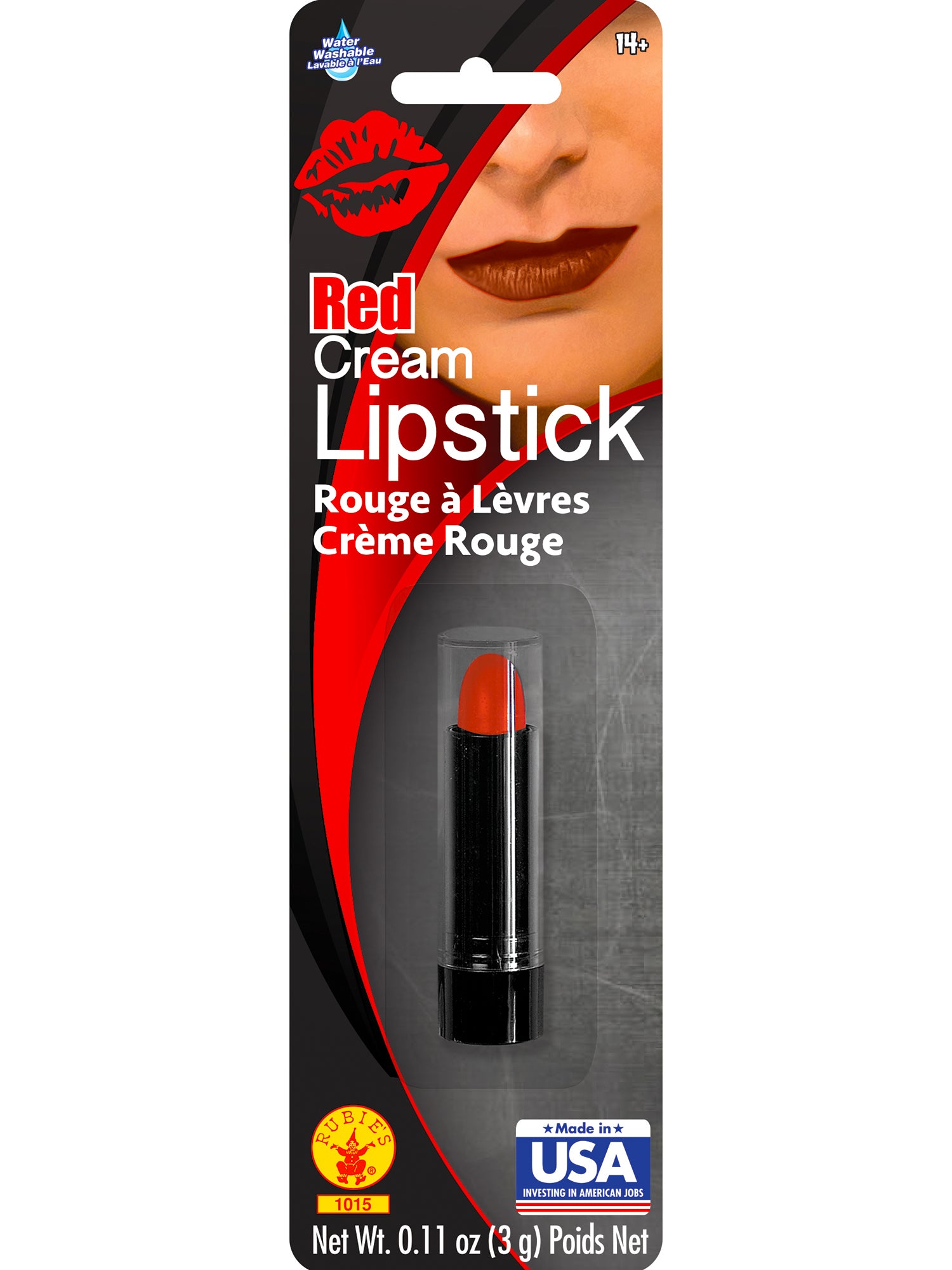 Red Cream Lipstick - costumes.com