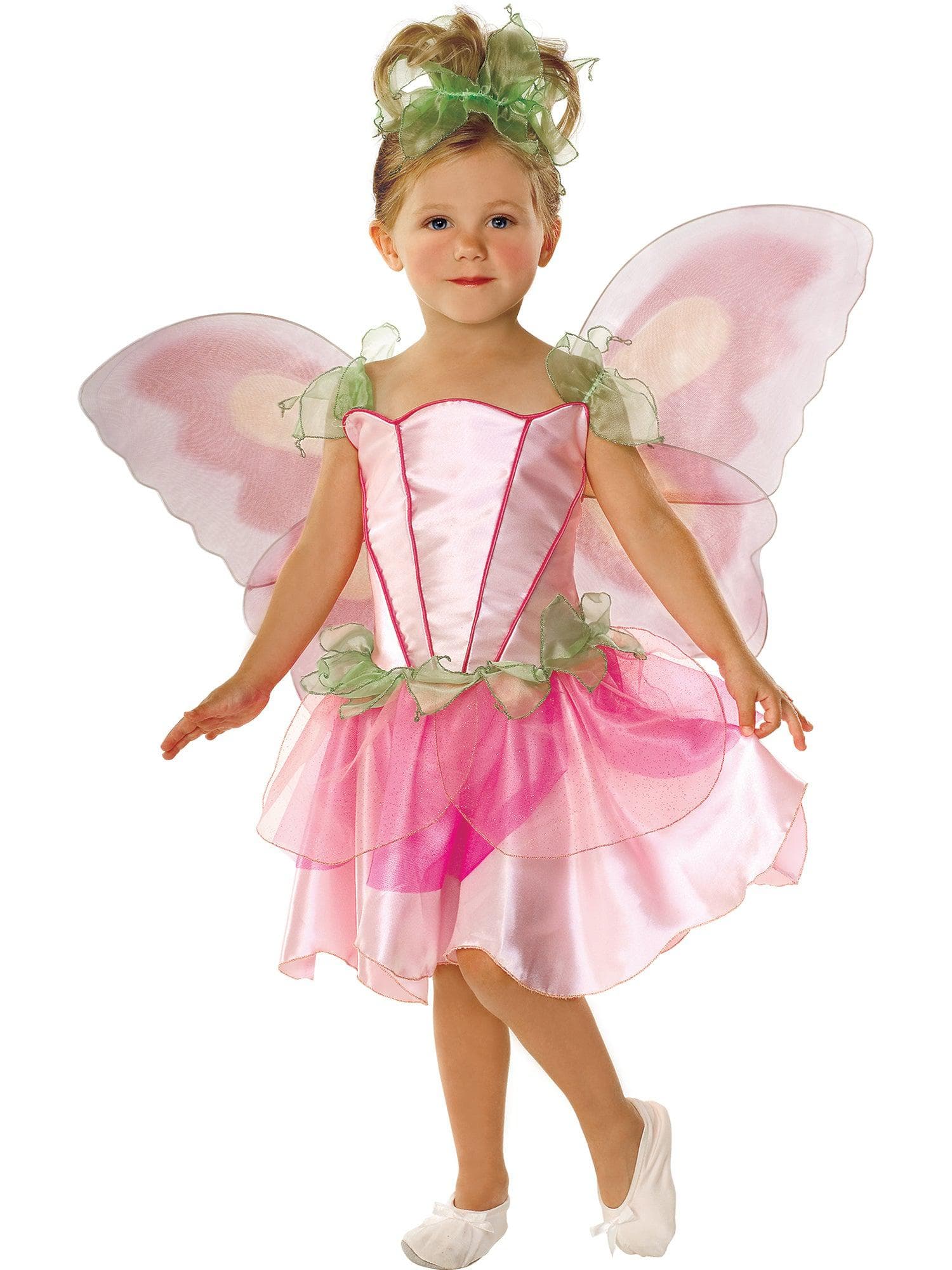 Girls' Pink Butterfly Fairy Costume - costumes.com