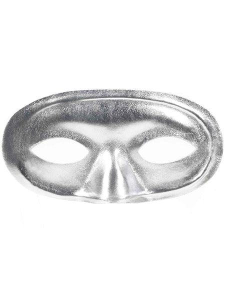 Silver Domino Mask