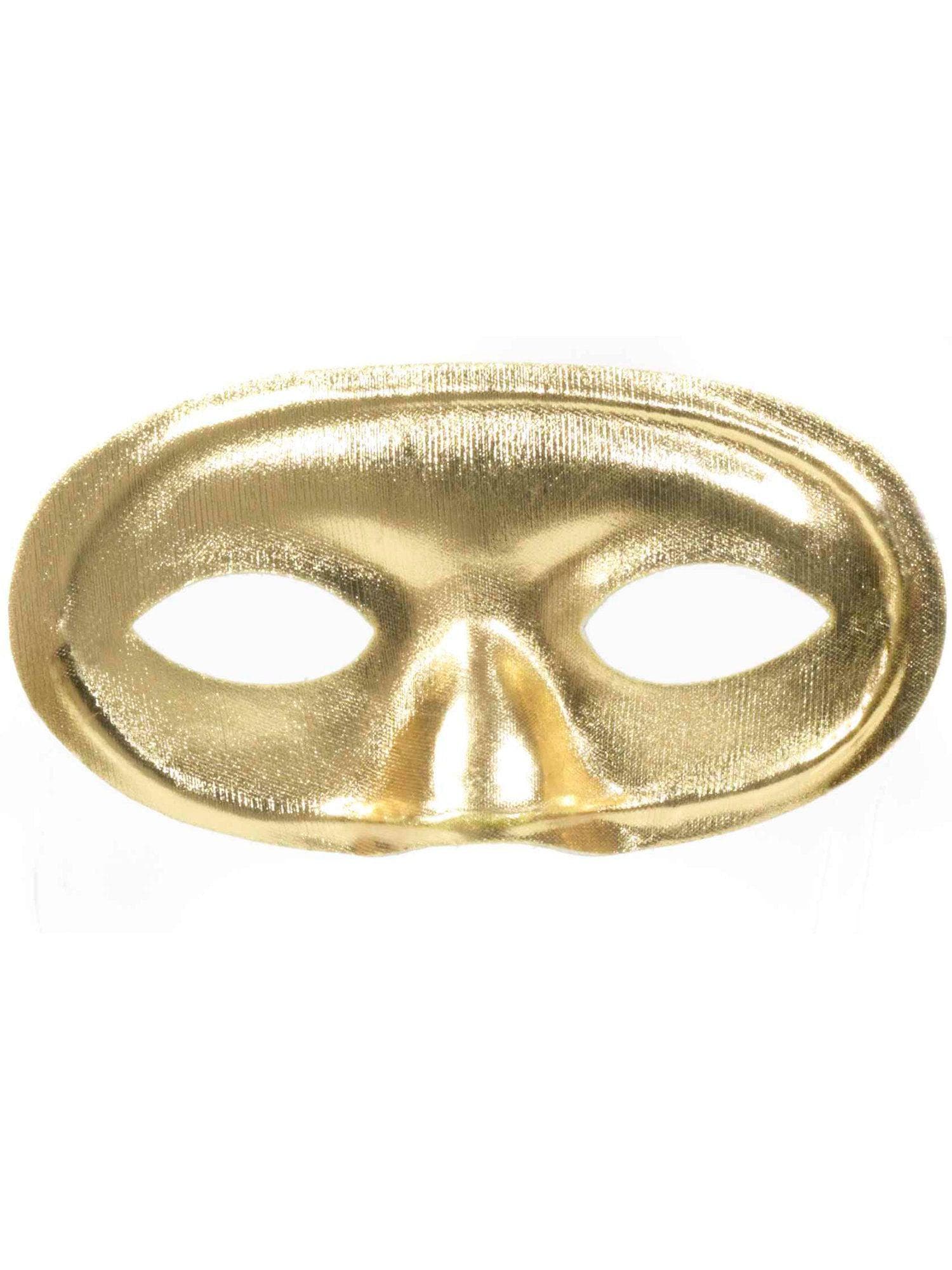 Gold Domino Mask - costumes.com