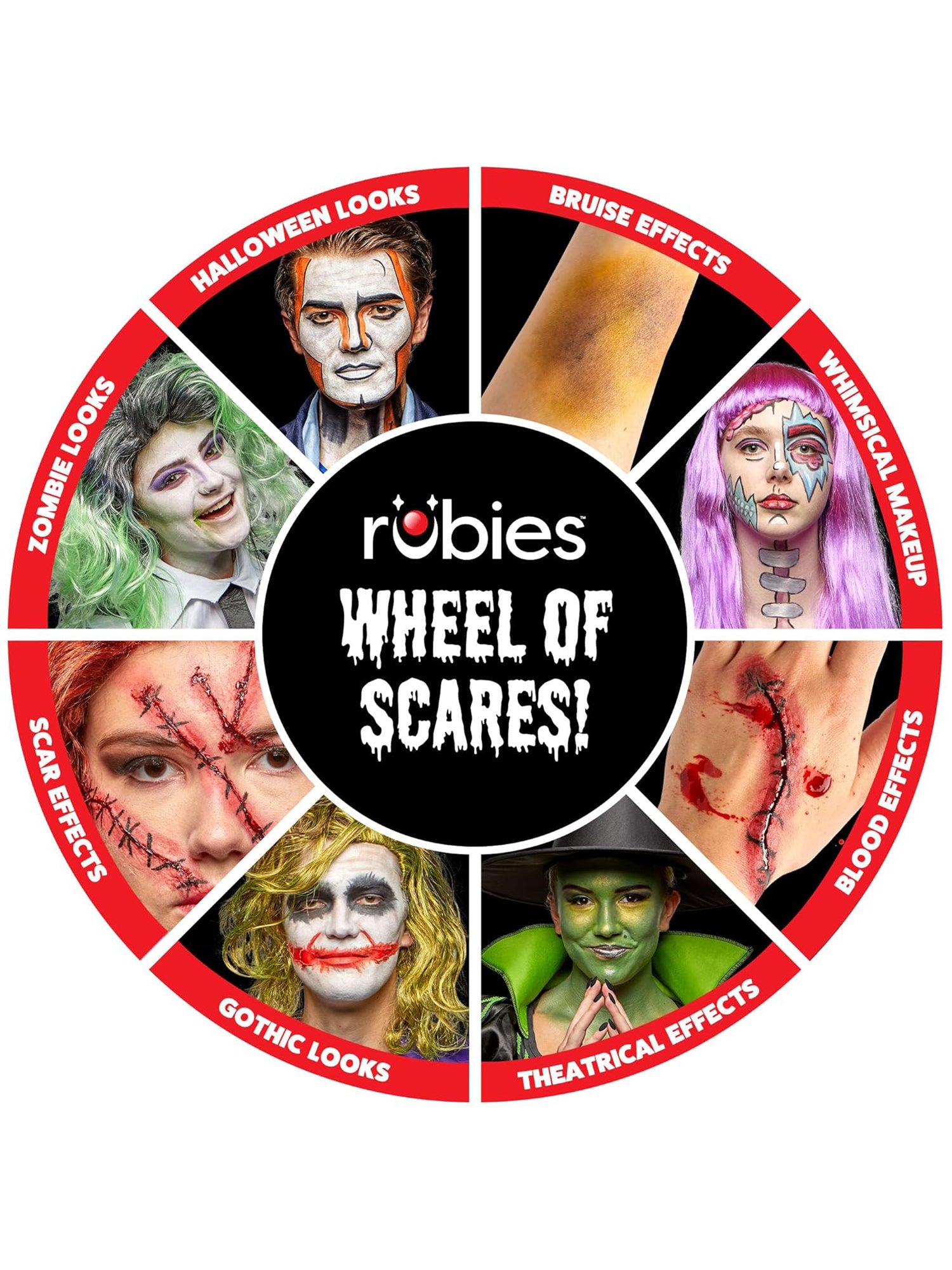 Complete Halloween Makeup Set - costumes.com