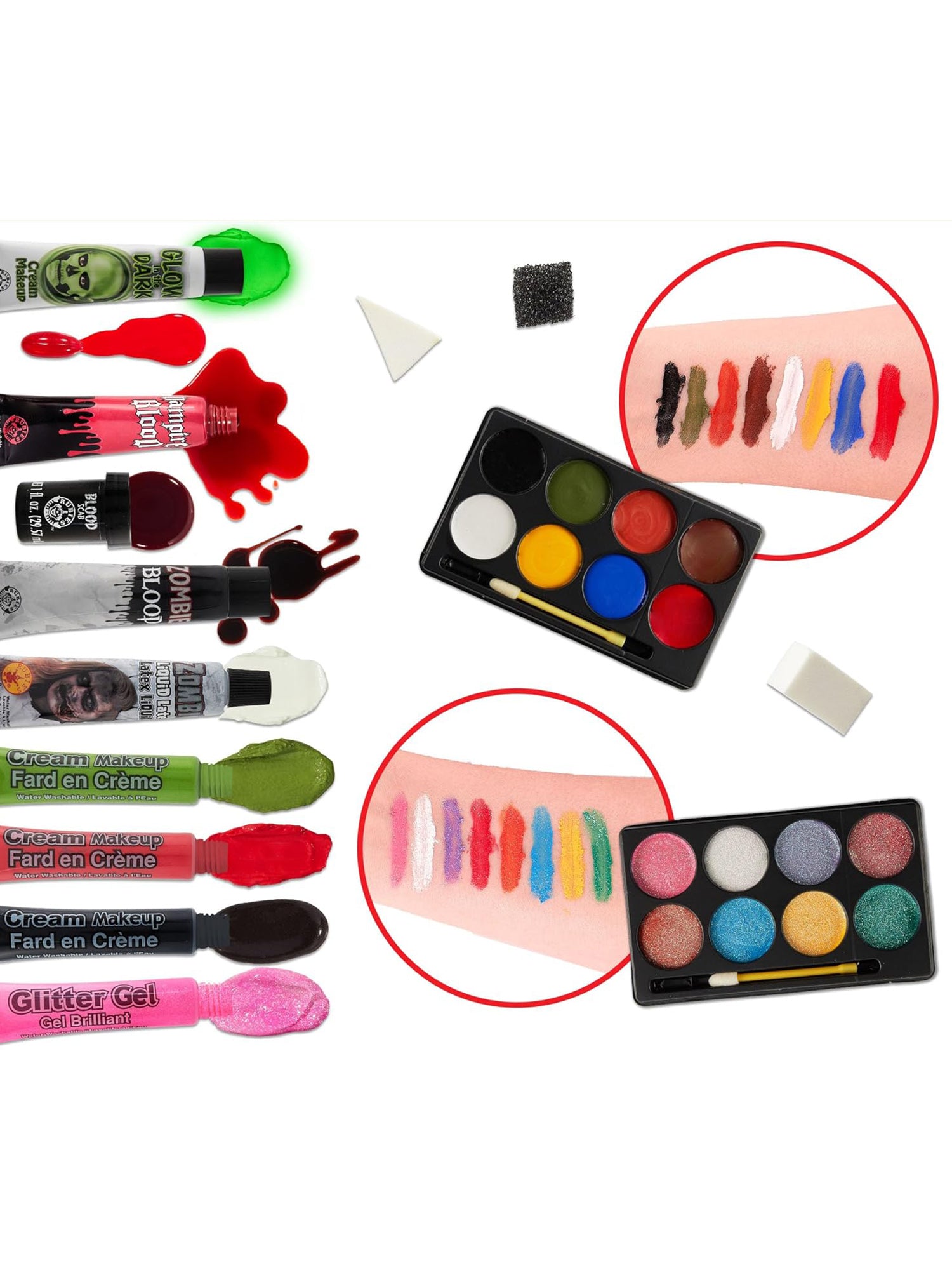 Complete Halloween Makeup Set - Deluxe - costumes.com