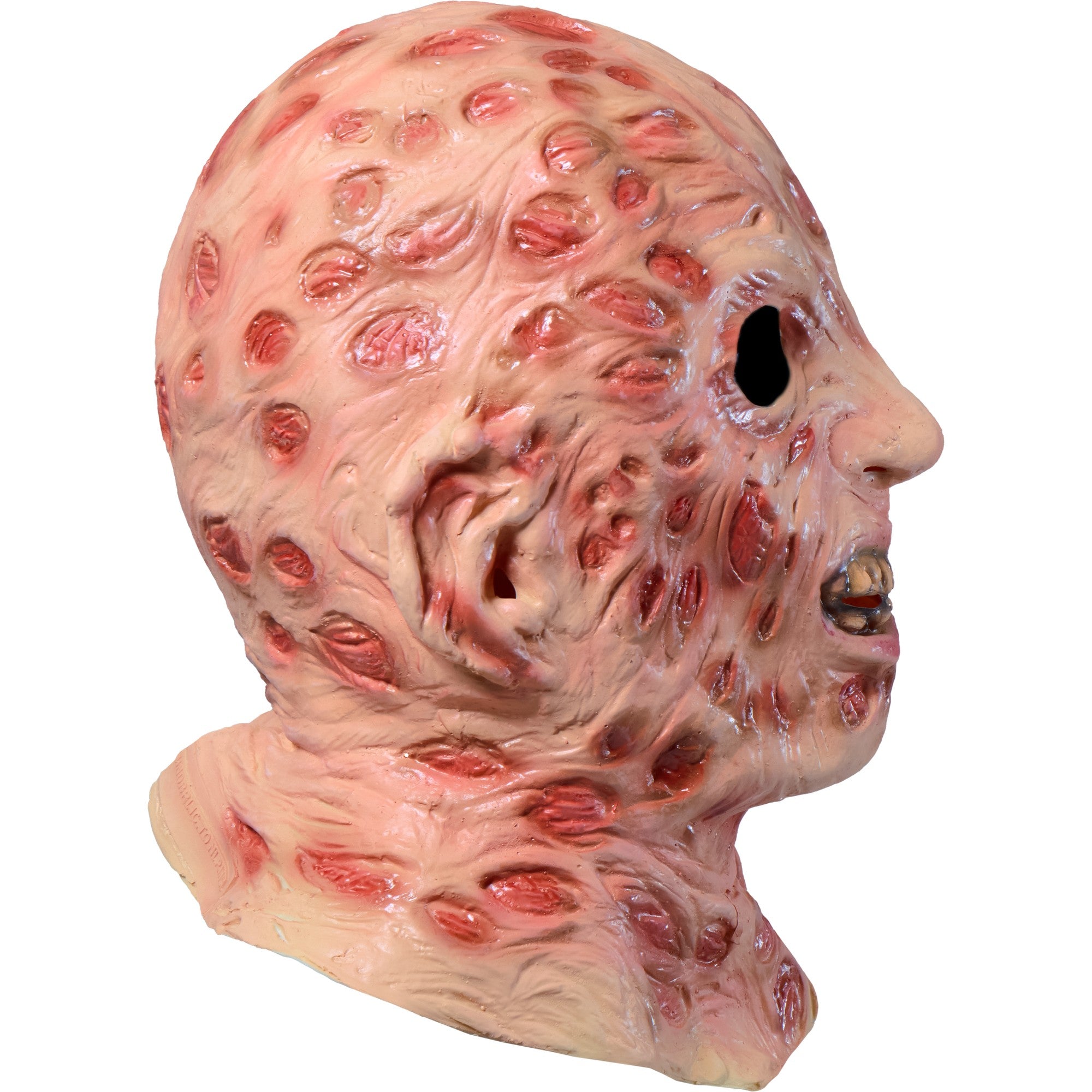 Adult A Nightmare on Elm Street Freddy Krueger Overhead Latex Mask - Deluxe - costumes.com