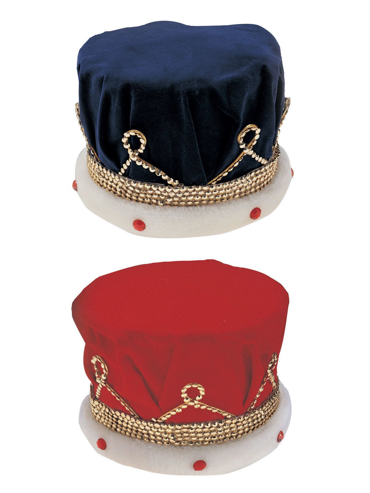 Royal King's Red Crown - costumes.com