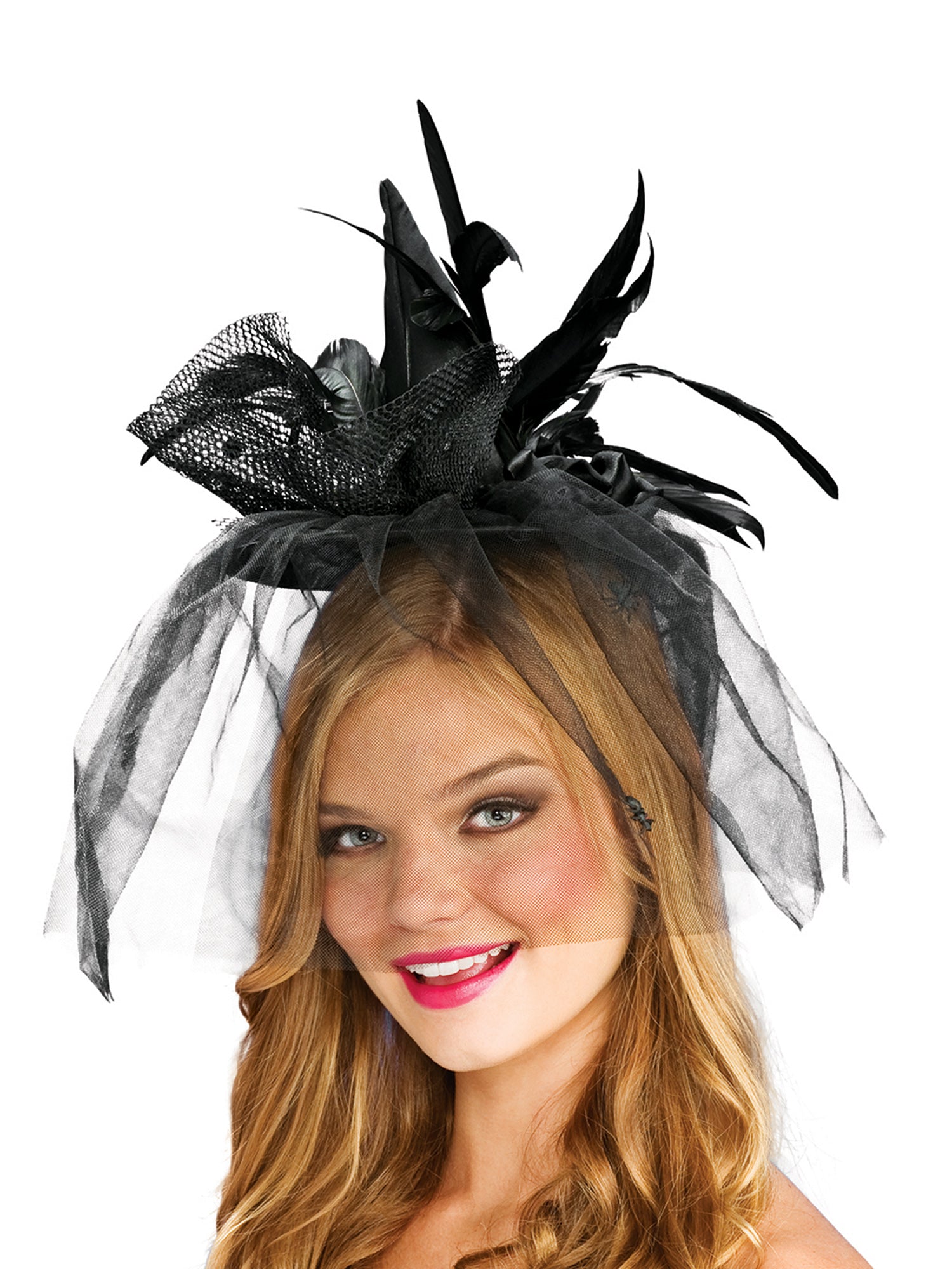 Adult Black Mini Witch Hat - costumes.com