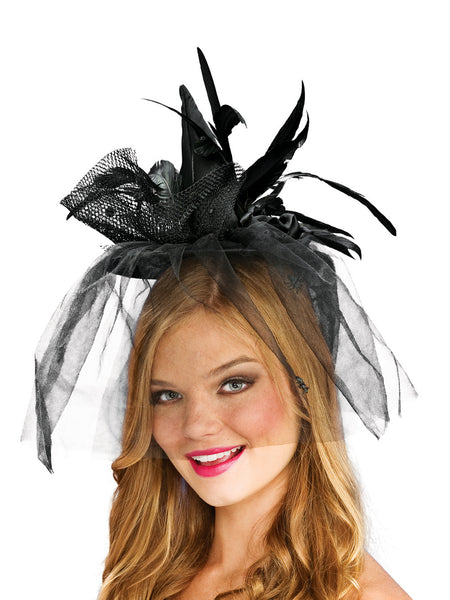 Adult Black Mini Witch Hat