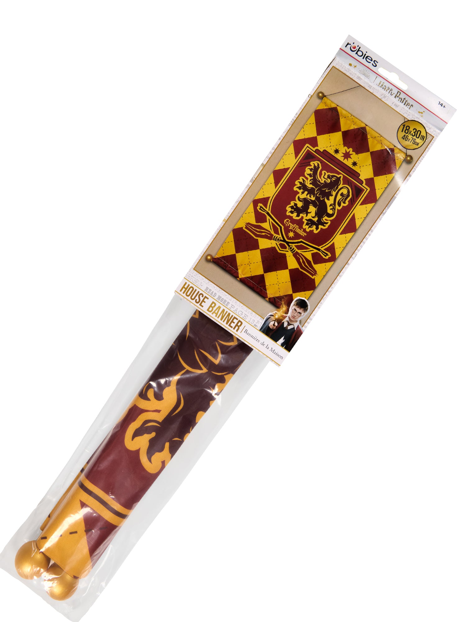 33-inch Harry Potter Gryffindor House Banner - costumes.com