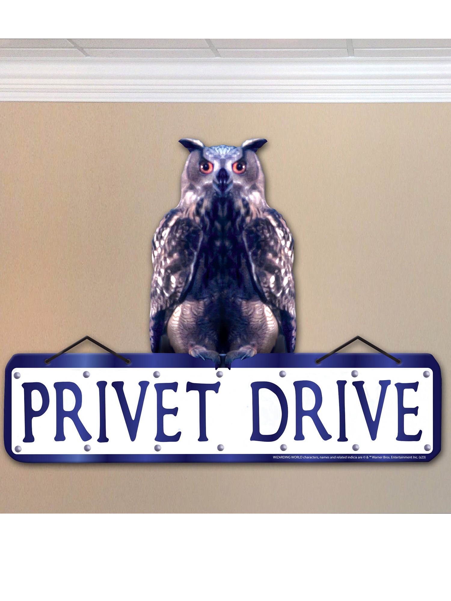 10-inch Harry Potter Privet Wall Sign Decoration - costumes.com