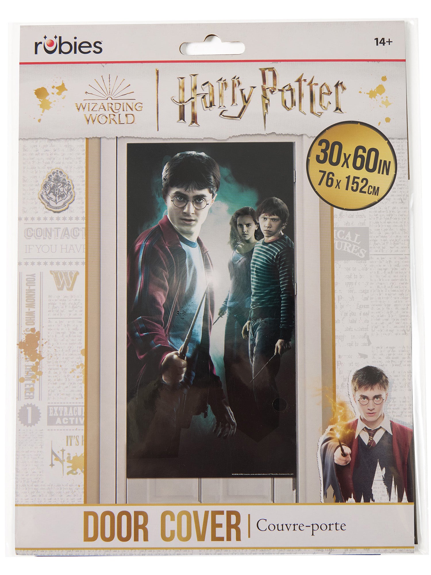 60-inch Harry Potter Front Door Cover Decoration - costumes.com