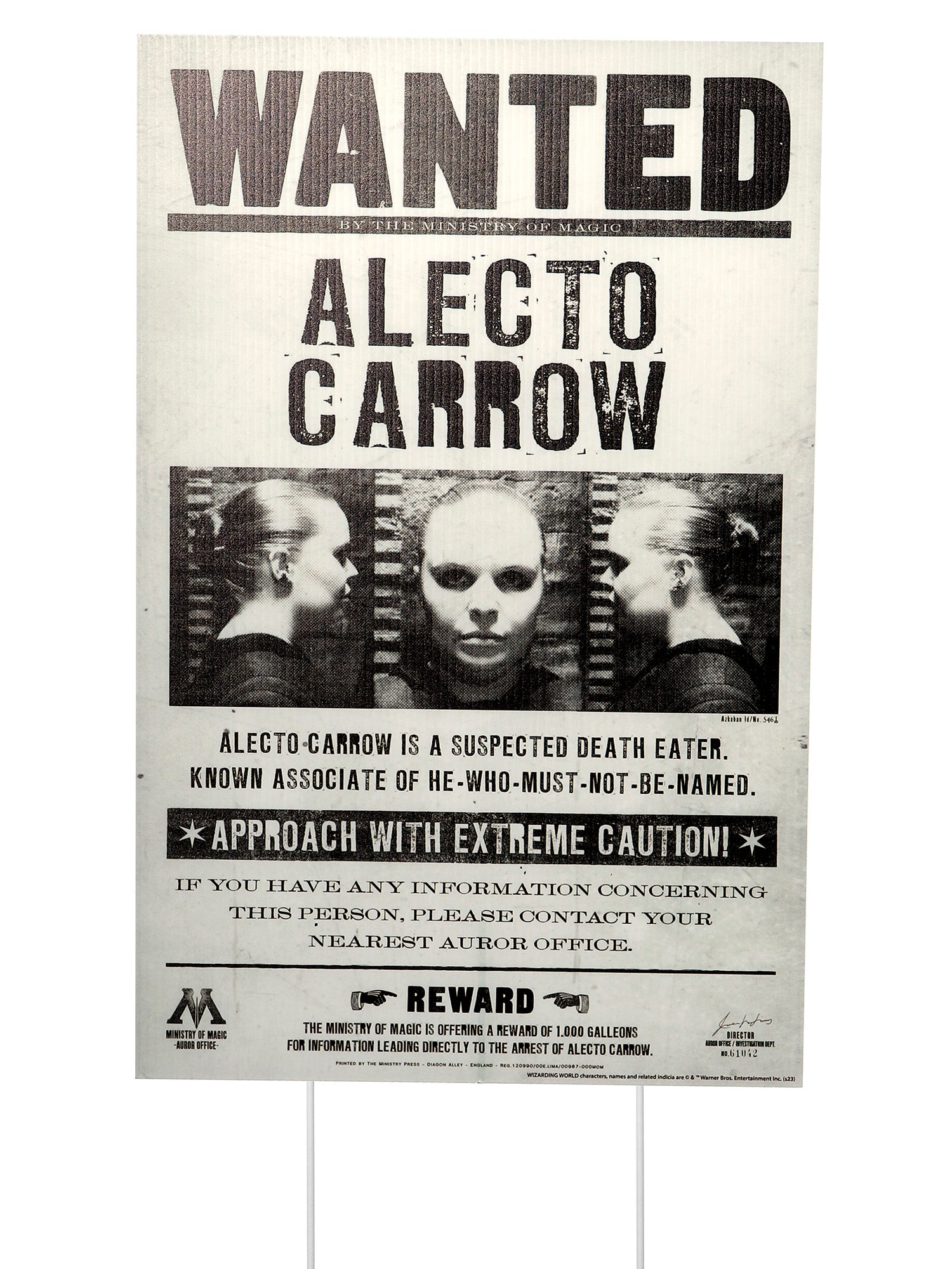 Harry Potter Wanted Signs Lawn Decoration - costumes.com