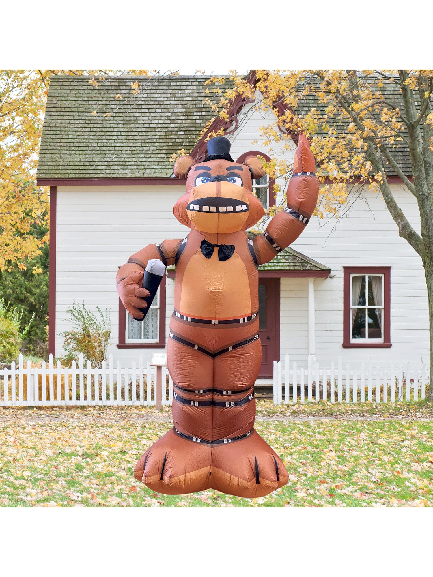 14 Foot Five Nights at Freddy's Halloween Inflatable Lawn Decoration - costumes.com