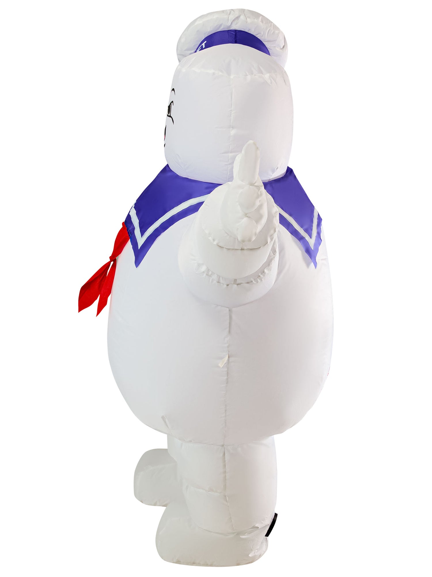 5.5 Foot Ghostbusters Classic Stay Puft Marshmallow Man Halloween Inflatable Lawn Decoration - costumes.com