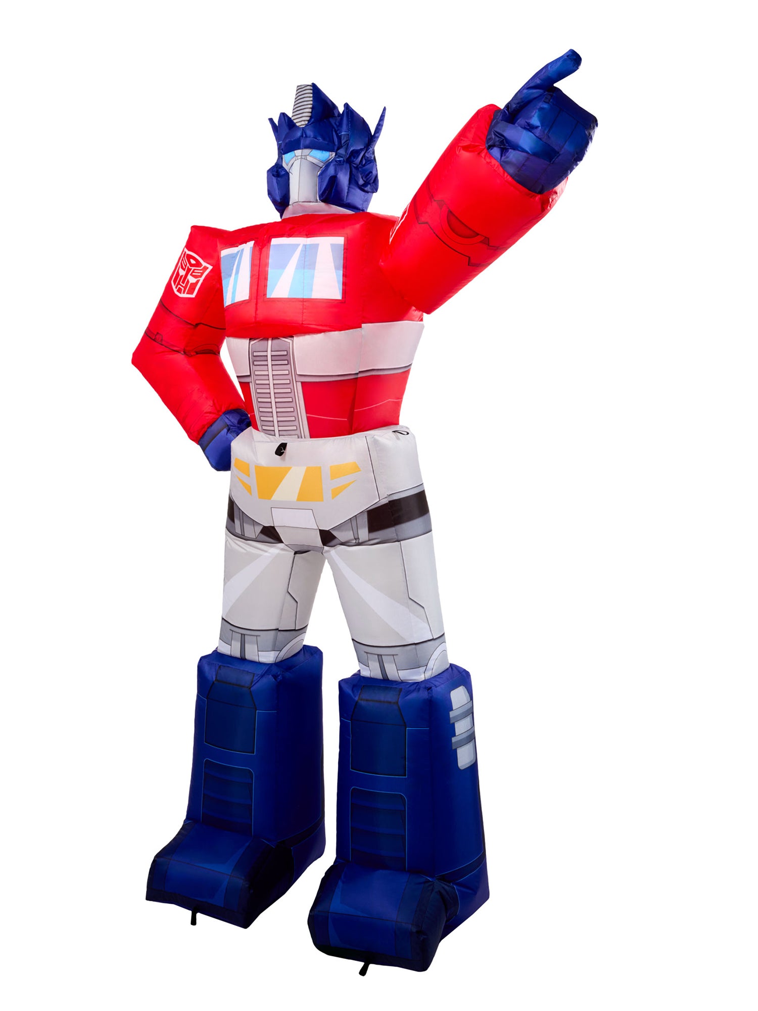 6 Foot Transformers Optimus Prime Halloween Inflatable Lawn Decoration - costumes.com