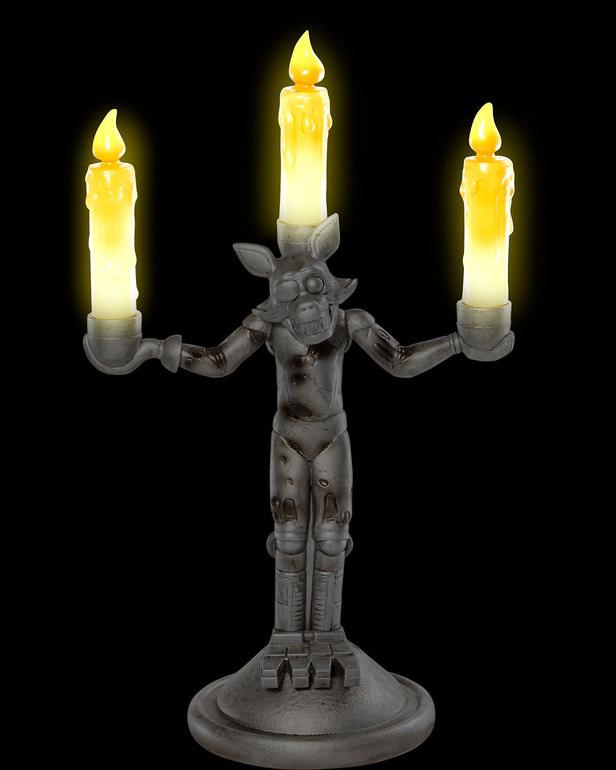 12-inch Five Nights At Freddy's Foxy Light Up Candelabra Decoration - costumes.com