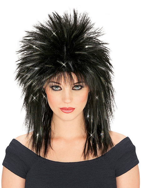 Women's Superstar Black Wig