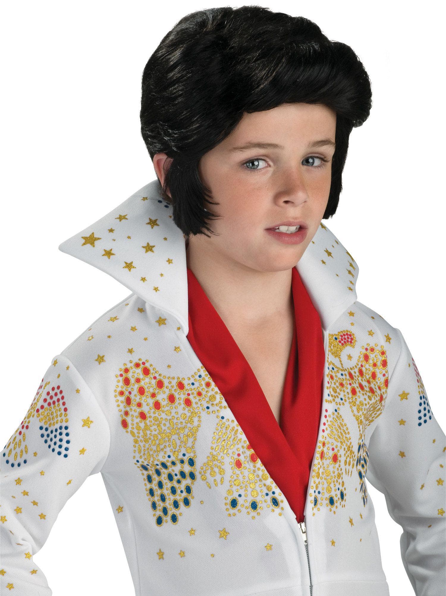 Boys' Black Elvis Wig - costumes.com