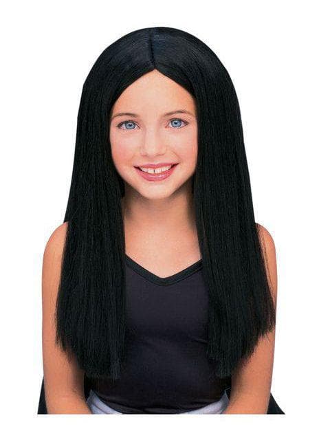 Girls' Black Witch Wig - costumes.com