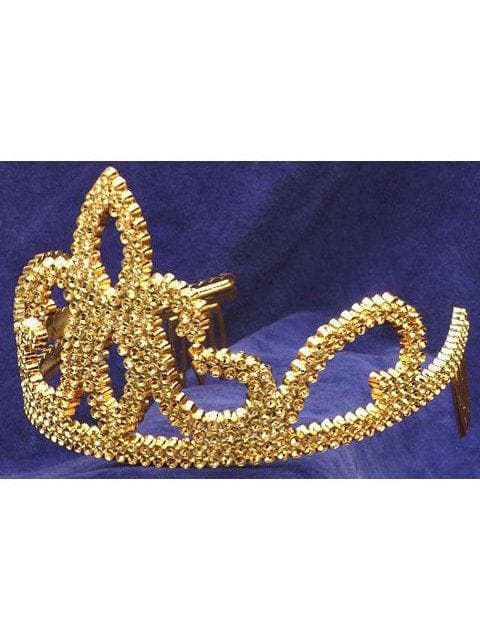 Adult Gold Plastic Tiara - costumes.com