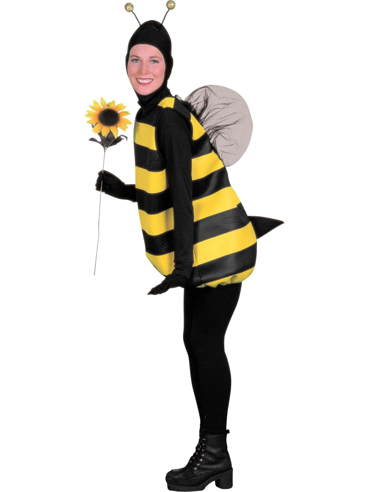 Adult Little Honey Bee Tunic and Headpiece - costumes.com