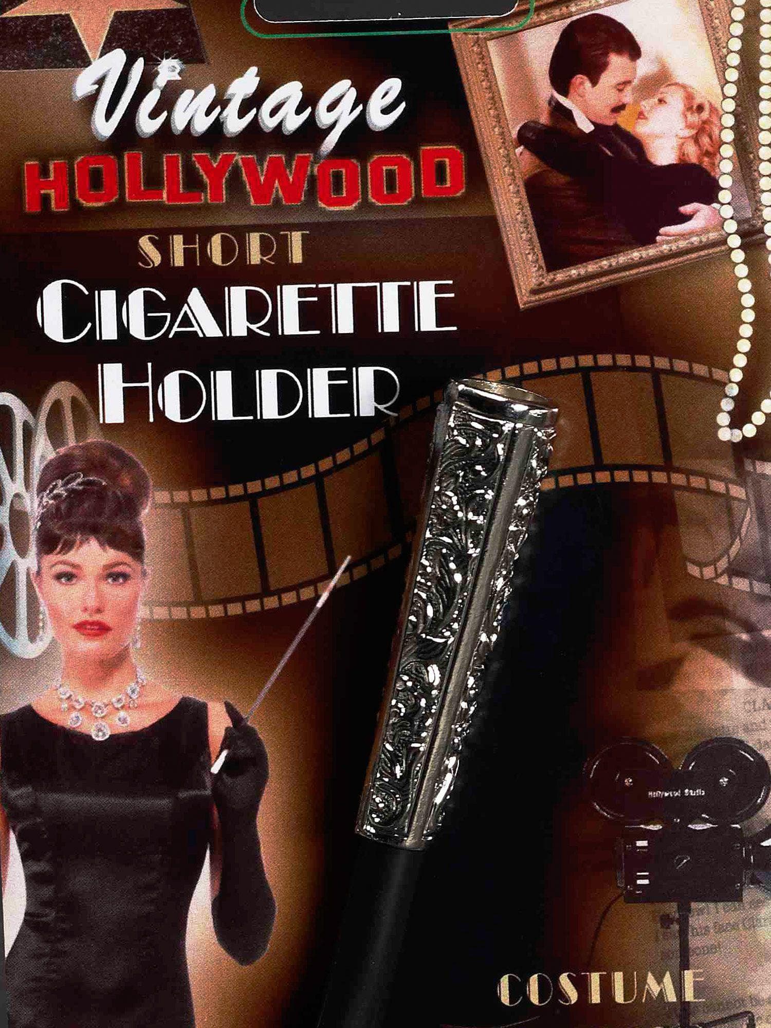Adult Plastic Short Elegant Cigarette Holder - costumes.com