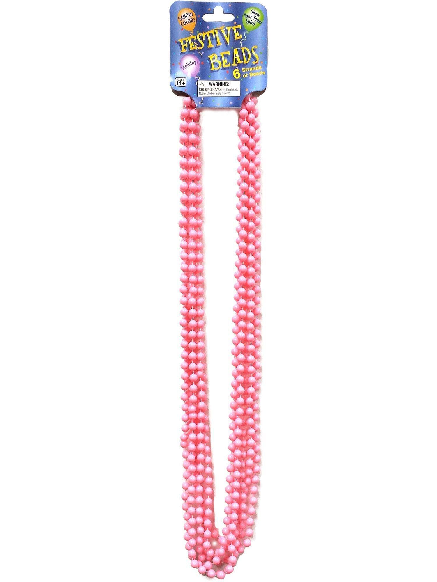 Pink Bead Necklace - costumes.com