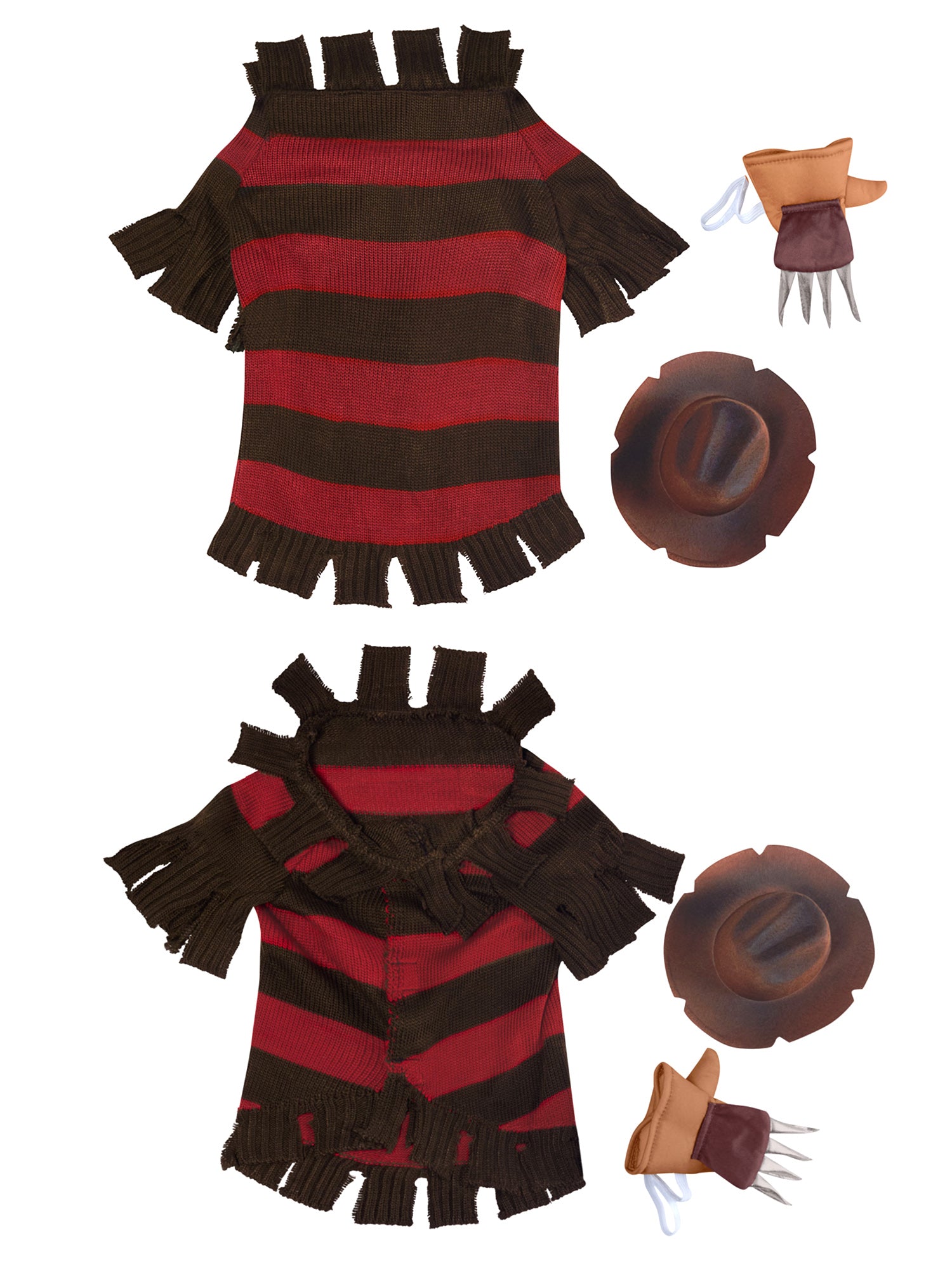 A Nightmare On Elm Street Freddy Krueger Pet Costume - costumes.com