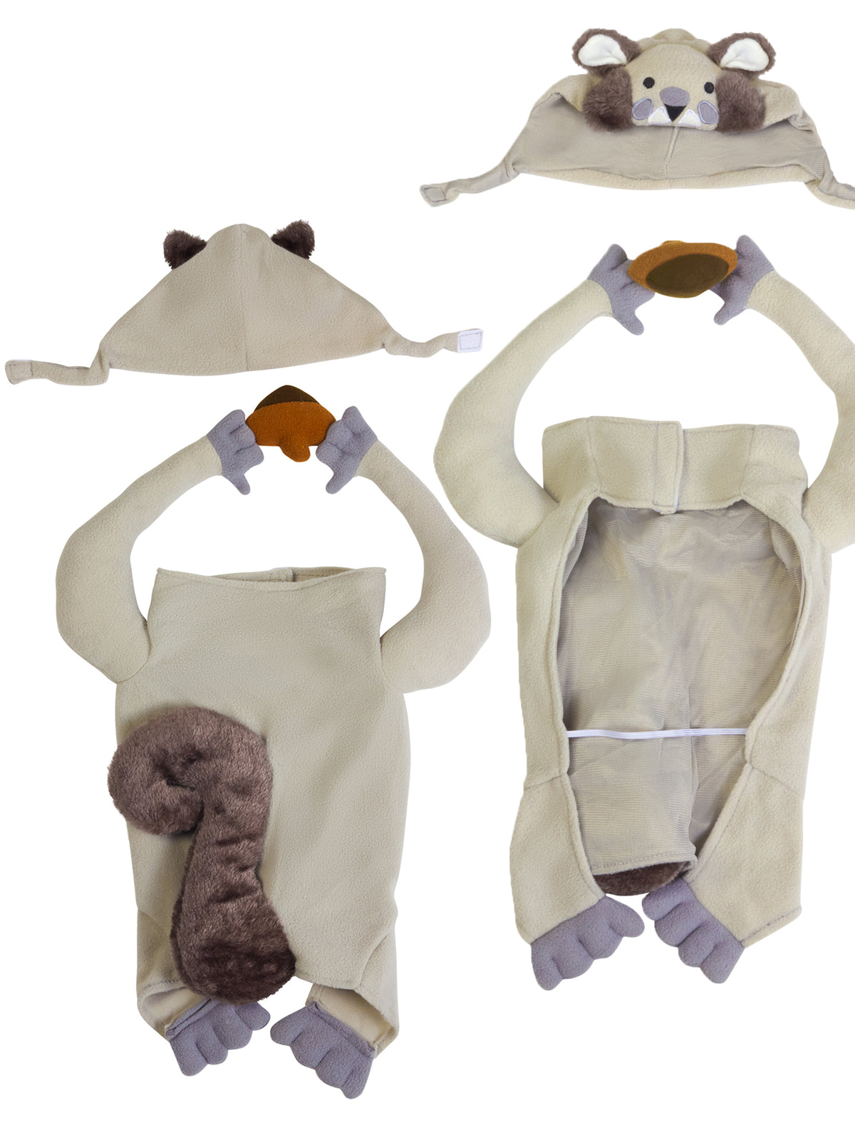 Nutty Squirrel Pet Costume - costumes.com