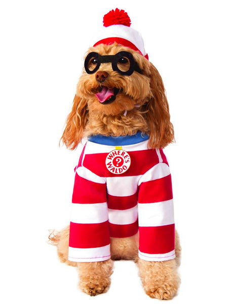 Where's Waldo Pet Costume