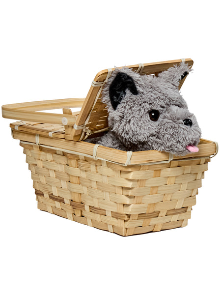 Adult Wizard of Oz Toto in a Basket - Deluxe Accessory