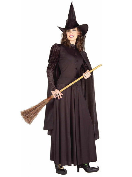 Women's Black Classic Witch Costume