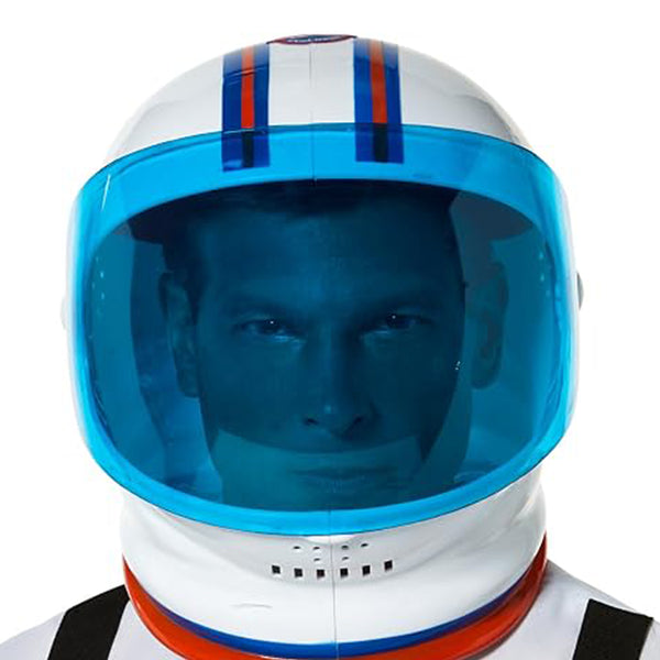 Adult White Realistic Astronaut Helmet