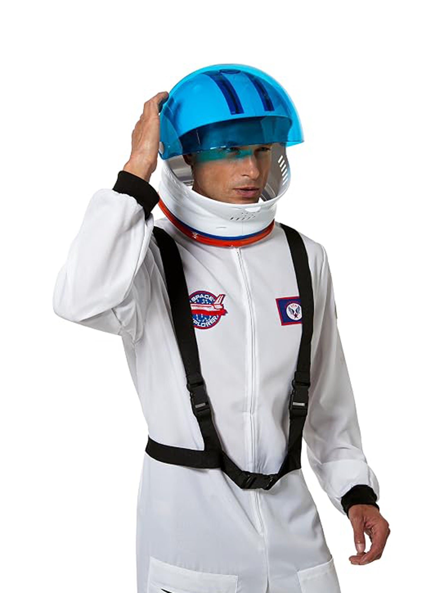 Adult White Realistic Astronaut Helmet - costumes.com