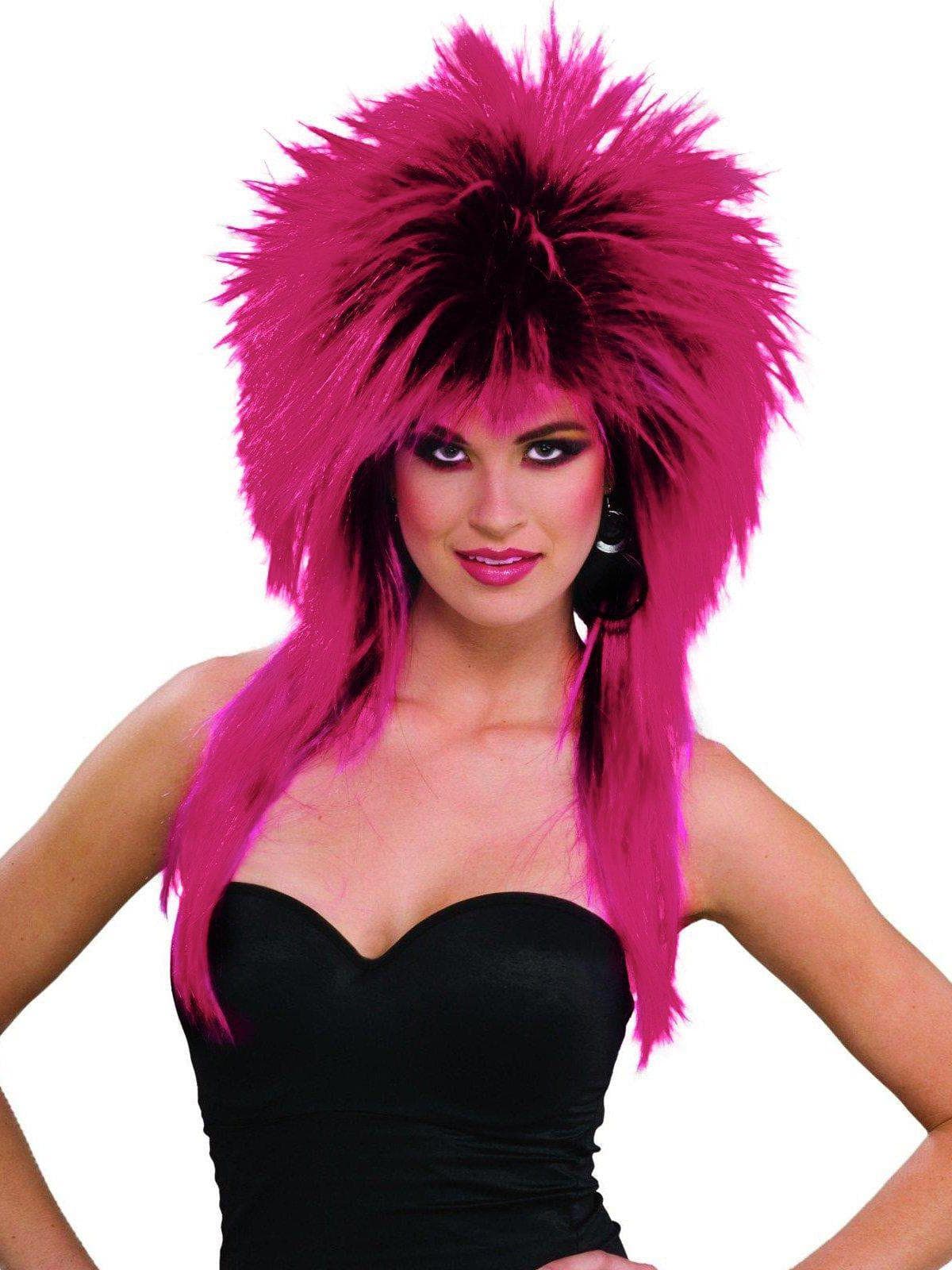 Purple Pizzazz 80's Wig - costumes.com