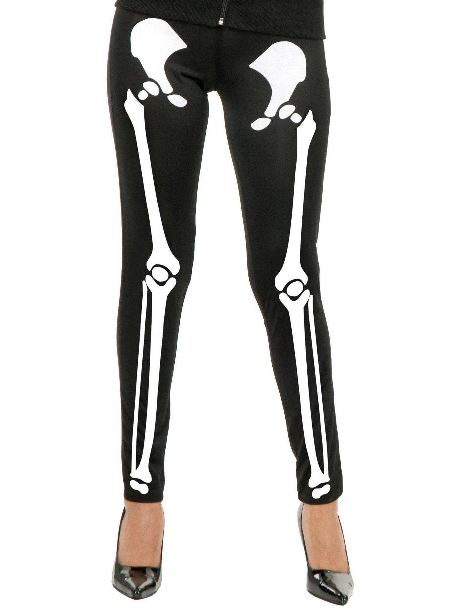 Skeletal Leggings - costumes.com