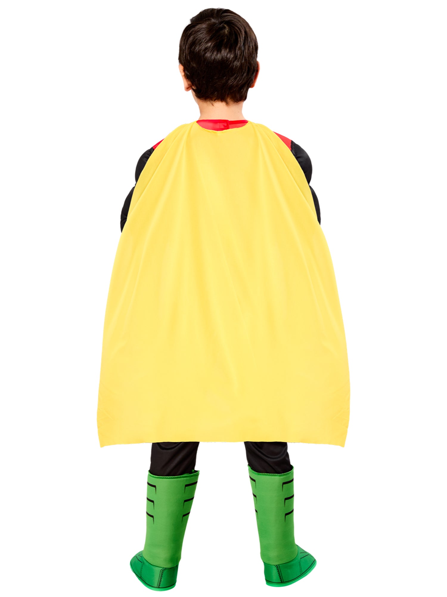 Boys' Teen Titans Robin Padded Jumpsuit Costume - Deluxe - costumes.com