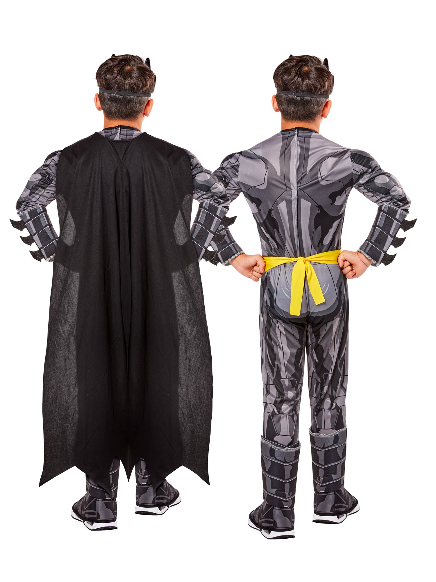 Boys' DC Comics Batman Padded Jumpsuit Costume - Deluxe - costumes.com