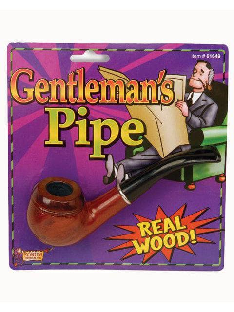 Adult Gentleman's Wood Pipe - costumes.com