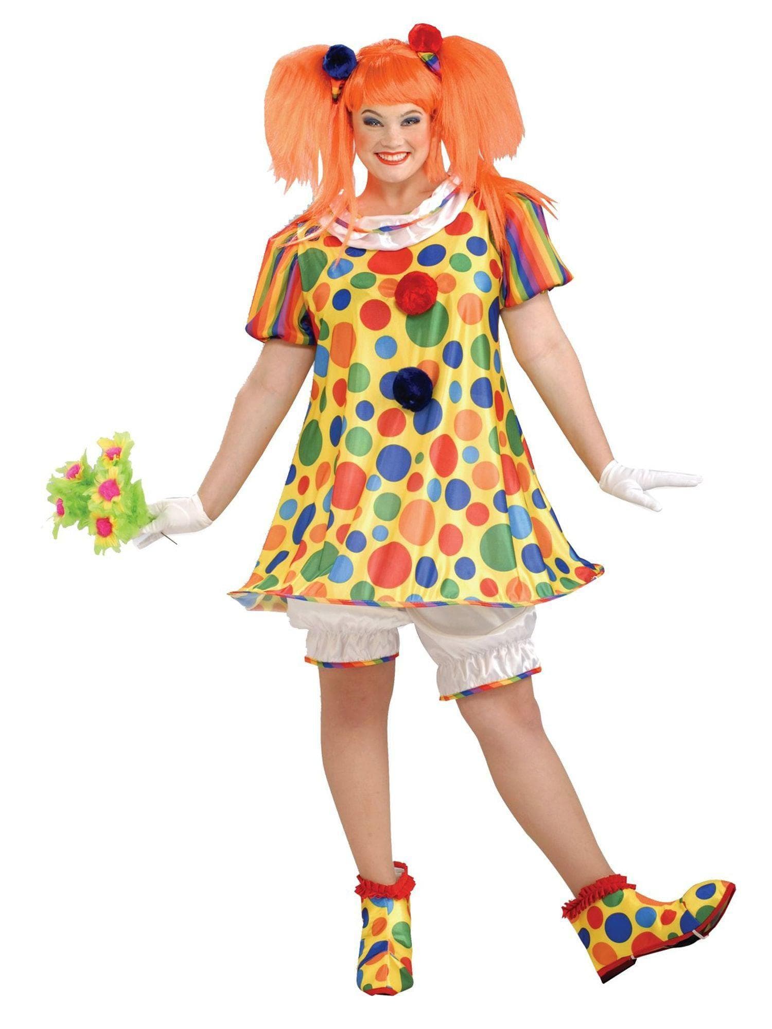 Adult Giggles The Clown Plus Costume - costumes.com
