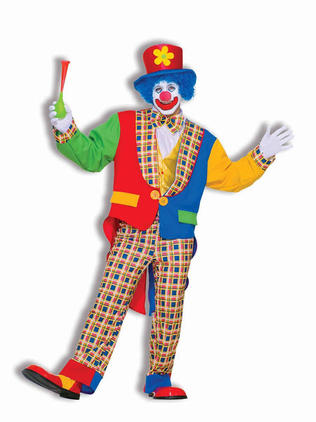 Adult Clown On The Town Costume