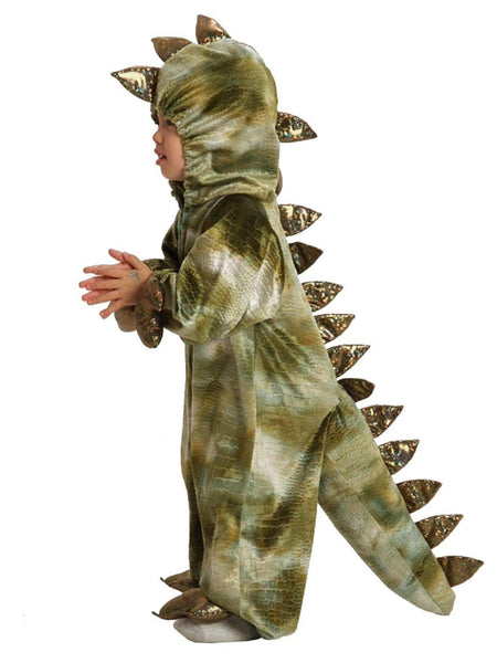 T-Rex Dinosaur Hooded Jumpsuit for Babies and Toddlers