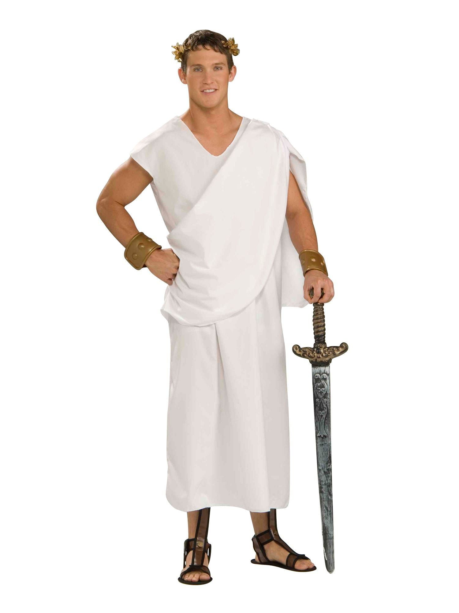 Men's Big and Tall Toga Costume - costumes.com