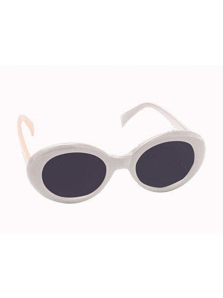 White Mod Sunglasses