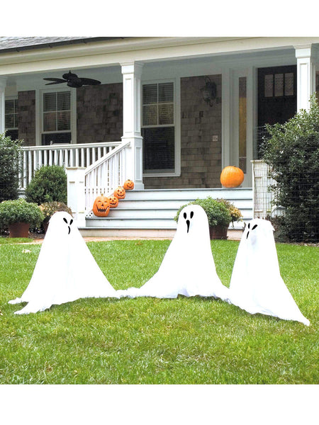 19-inch Ghostly Group Trio Lawn Decoration
