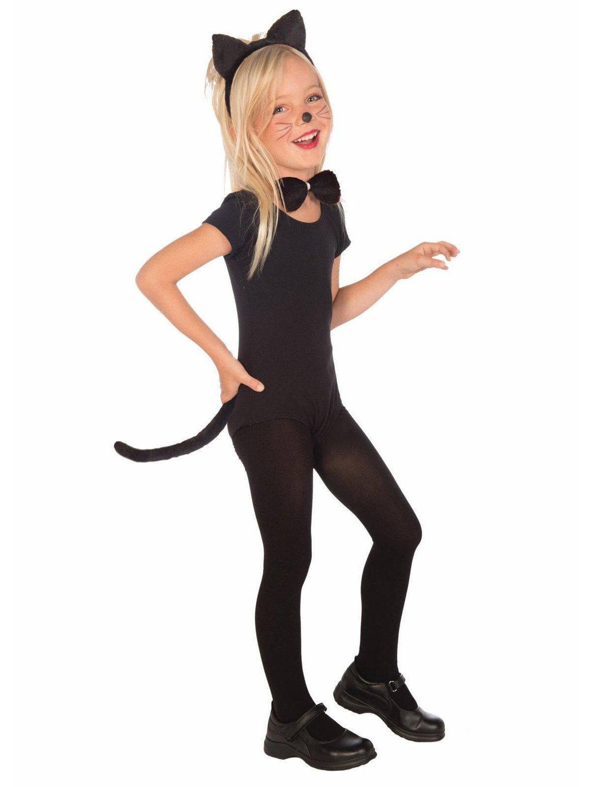 Kids' Black Cat Accessory Set - costumes.com
