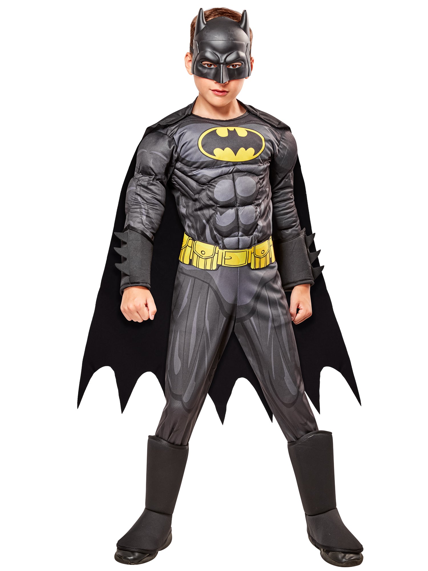 Boys' DC Comics Batman Muscle Chest Costume - Deluxe - costumes.com