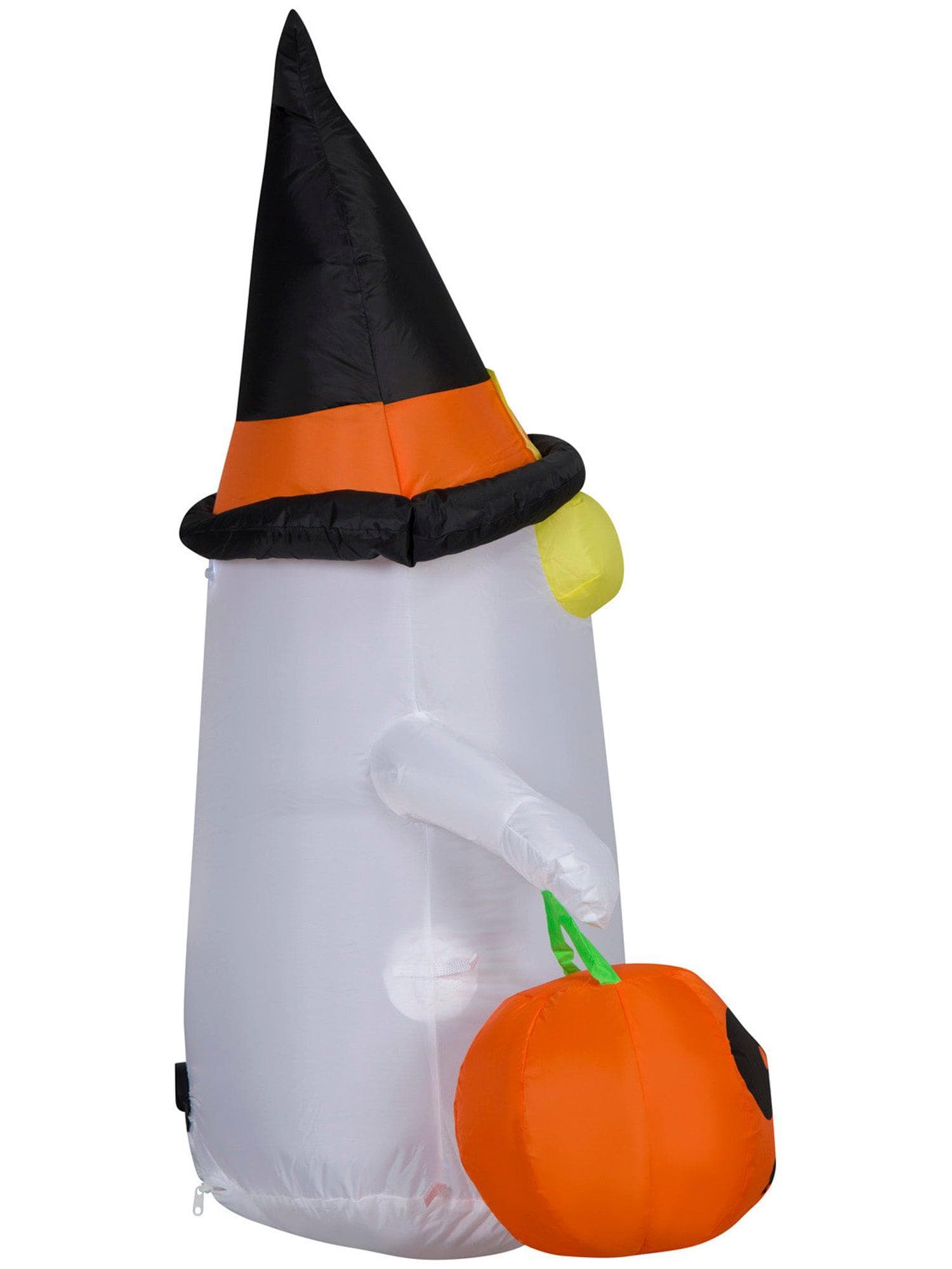 3 Foot Trick Or Treat Ghost Light Up Halloween Inflatable Lawn Decor - costumes.com