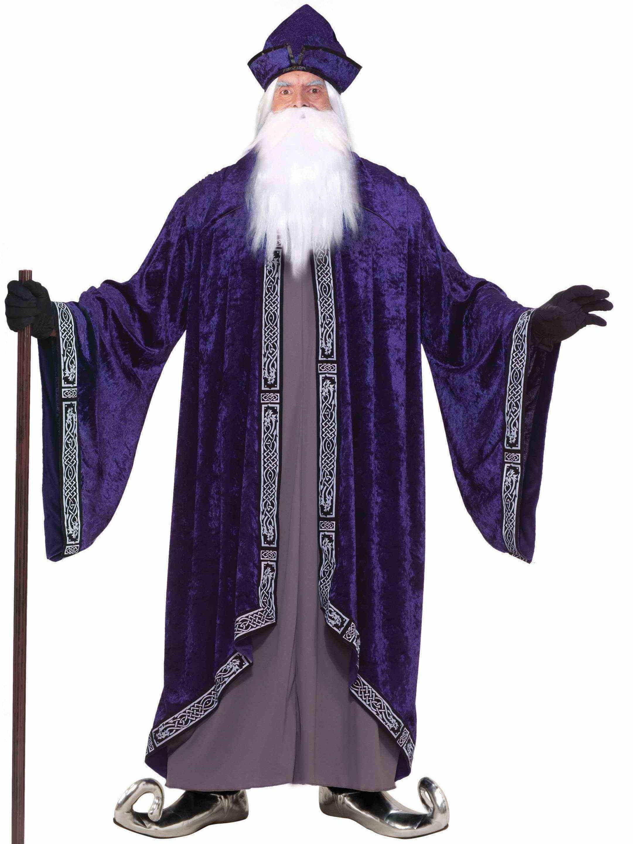 Adult Plus Size Grand Wizard Costume - costumes.com