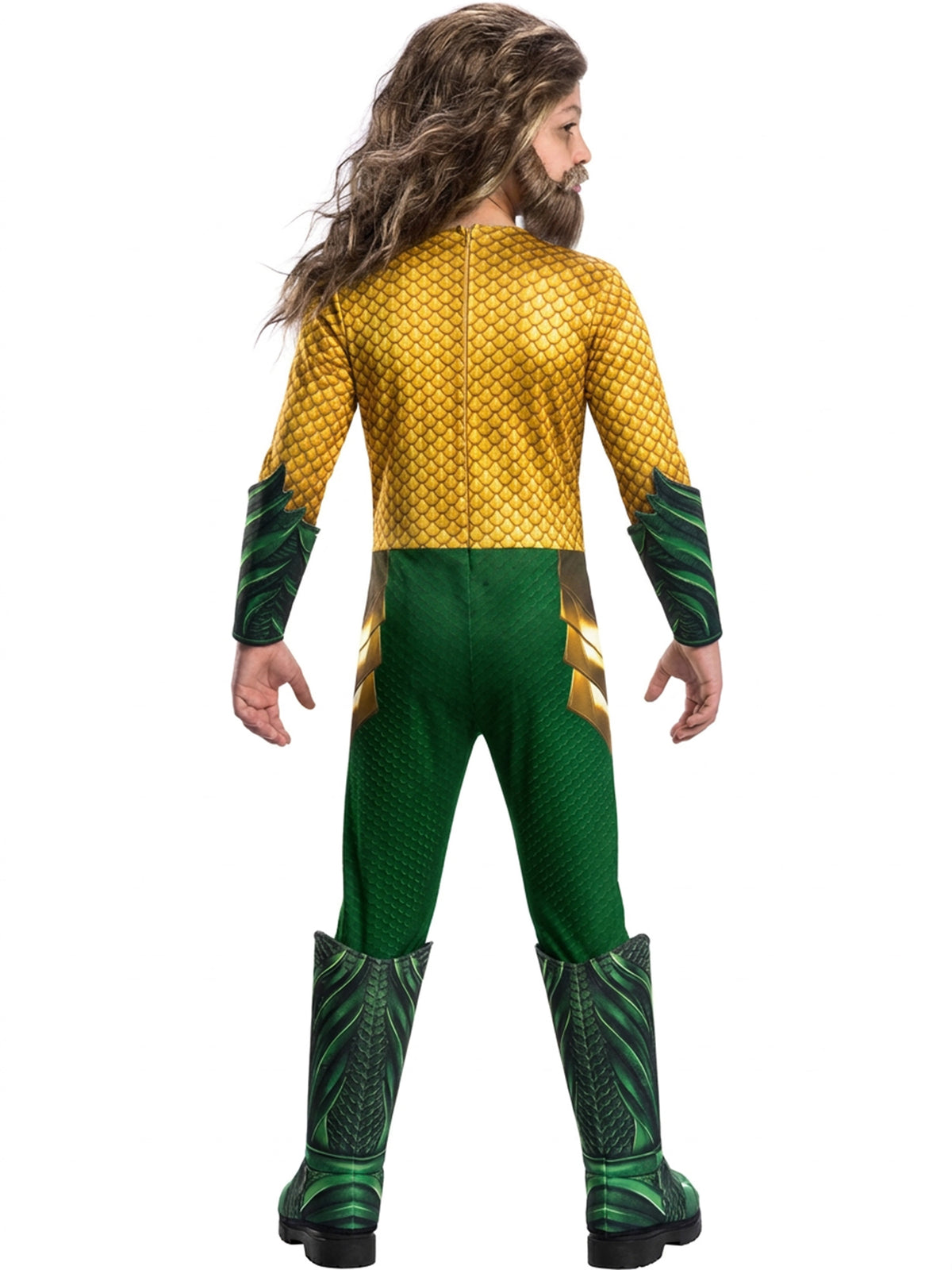Boys' Aquaman Muscle Chest Costume - Deluxe - costumes.com