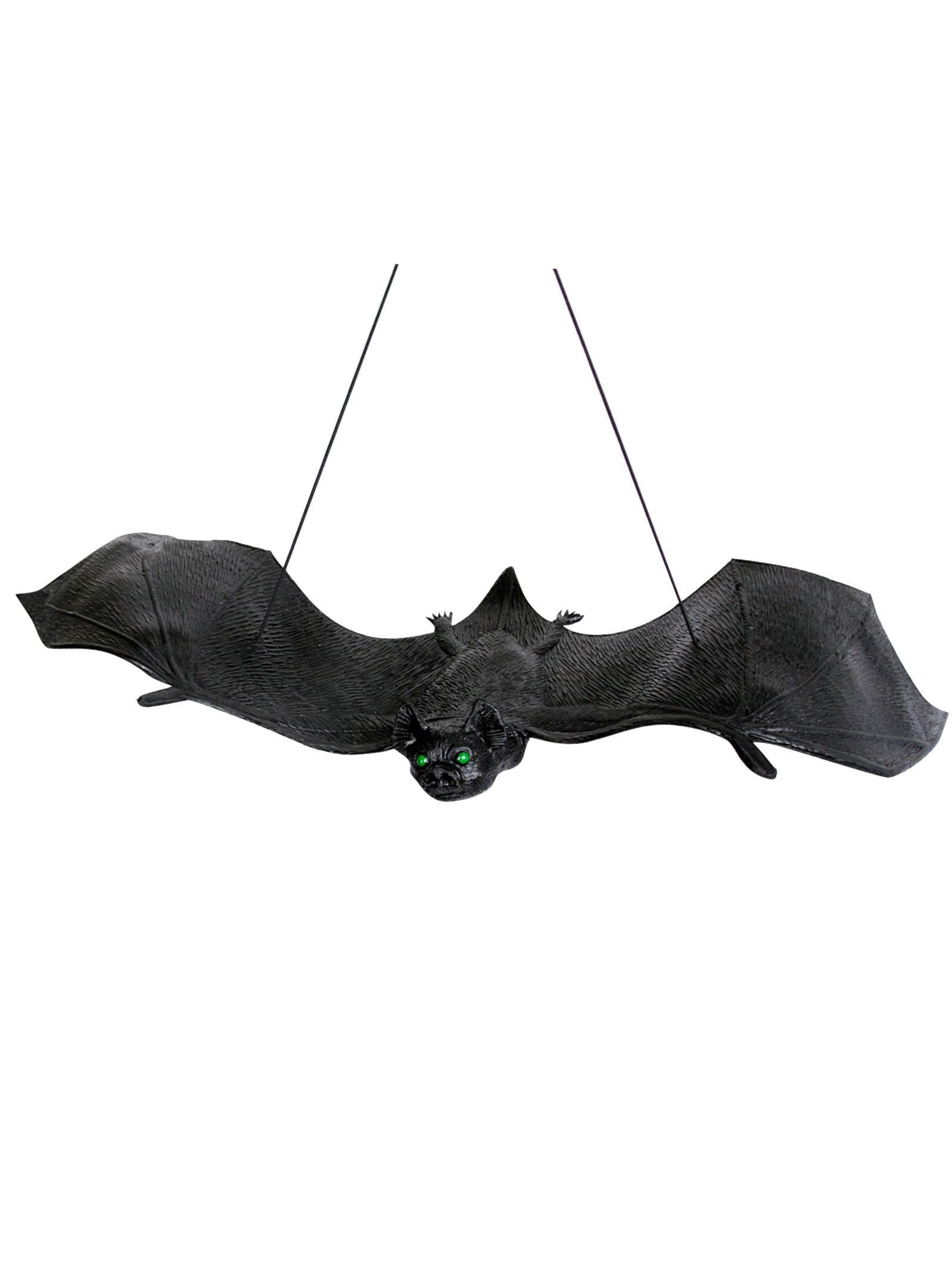 15-inch Black Bat Hanging Decoration - costumes.com